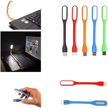 8-Piece Usb LED Light, Mini Flexible Usb Light, Keyboard Lamp For Laptop/Pc, Usb Reading Light, Small Book V1188-MS-227-0259