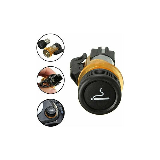 Car Cigarette Lighter & Cig Box Compatible With Peugeot 206 308 406 607 V1188-MS-227-0261