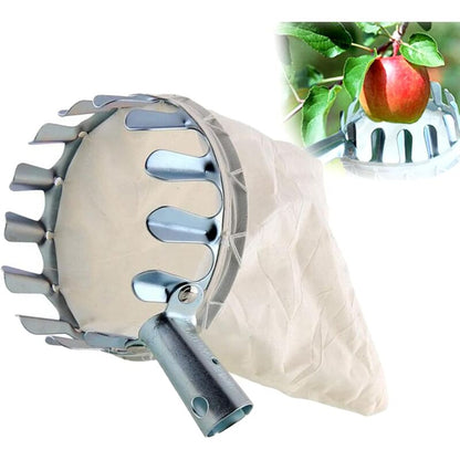 Fruit Picker, 1 Fruit Collector, Metal Fruit Picker, Fruit Picker With Bag, Cherry Picker, Diameter 16 Cm, V1188-MS-227-0270