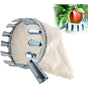 Fruit Picker, 1 Fruit Collector, Metal Fruit Picker, Fruit Picker With Bag, Cherry Picker, Diameter 16 Cm, V1188-MS-227-0270