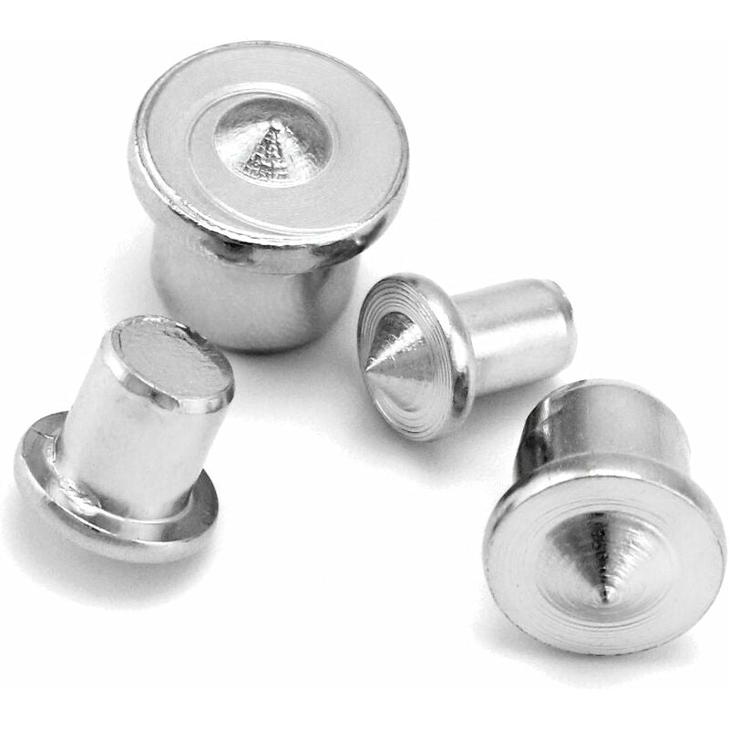 16 pcs Wood Dowel Centers, Stainless Steel Drill Guide Tool, 6/8/10/12Mm V1188-MS-227-0284