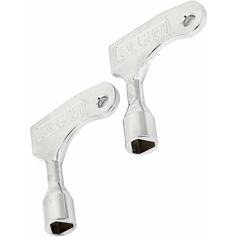2 pcs Triangle Keys For Elevator Emergency Quick Release For 9Mm Lock V1188-MS-227-0288