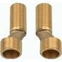 Offset Connection Tub Shower Faucet, Brass Elbow Reducer, Adjustable Swing Arm, 1/2 3/4 Offset Connection, V1188-MS-227-0291