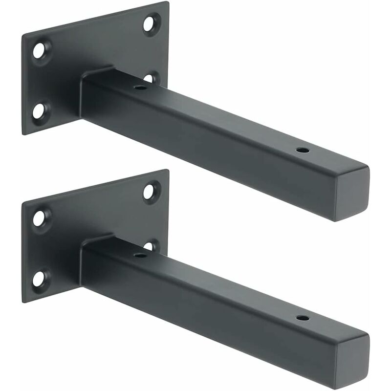 Industrial Shelf Bracket Stainless Steel Wall Mounted Shelf Support Metal Bracket For Floating Board V1188-MS-227-0298