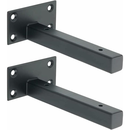 Industrial Shelf Bracket Stainless Steel Wall Mounted Shelf Support Metal Bracket For Floating Board V1188-MS-227-0298