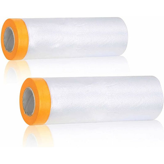 2 Pack Pe Material Furniture Dustproof Film High Adhesive Paint Protection Cover Sofa Furniture Dustproof V1188-MS-227-0302