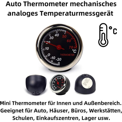 Car Thermometer Mechanical Needle Analog Counting Tool Anti-Scratch High Transparency And Durability V1188-MS-227-0303
