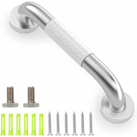 Safety, Stainless Steel Wall Mounted Grab Bar, Non-Slip Bathtub Handle, Shower Grab Bar For Bathroom Toilet V1188-MS-227-0314