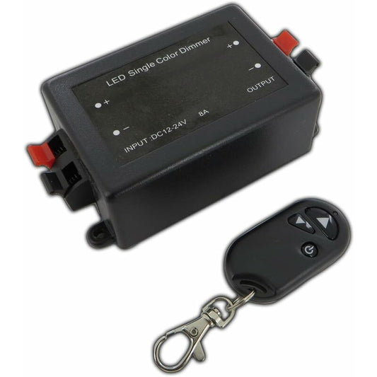 12V Wireless LED LED Dimmer Switch With Remote Control, For All Types Of Dimmable LED Bulbs. [Energy Class A] V1188-MS-227-0315