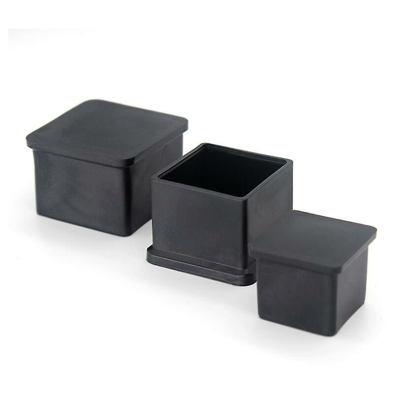Square Rubber Caps - 30Mm - For Chairs, Tables, Furniture Legs V1188-MS-227-0316