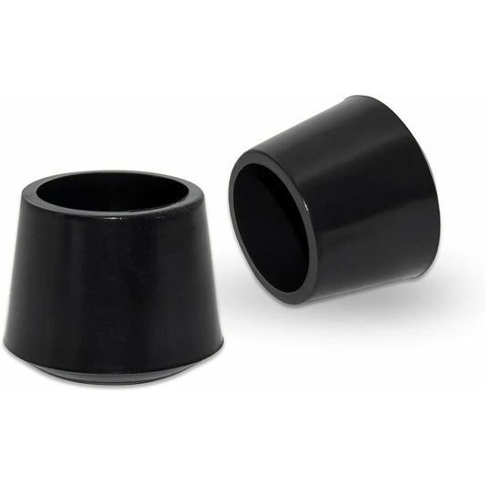 4 pcs ROund Non-Slip Synthetic Rubber Chair Leg Caps 30Mm, 3.0Cm Diameter, Black V1188-MS-227-0340