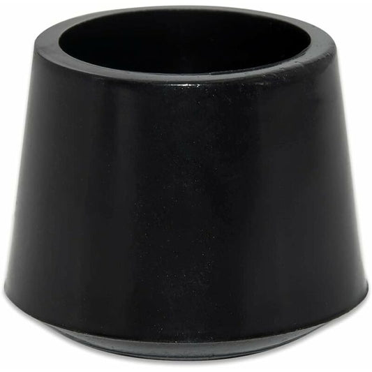 4 pcs ROund Non-Slip Synthetic Rubber Chair Leg Caps 30Mm, 3.0Cm Diameter, Black V1188-MS-227-0340