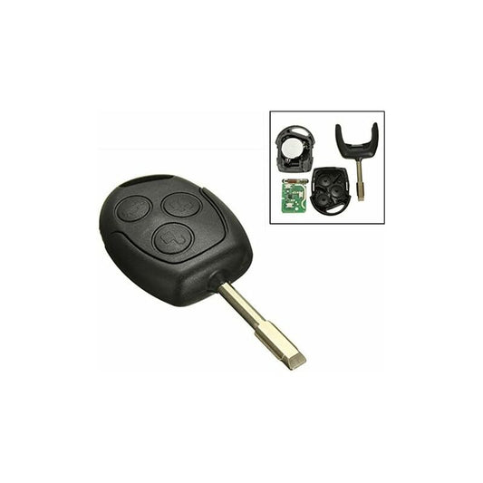 1 pcs 3 Buttons 433Mhz Remote Entry Key Fob Ford/Mondeo/Fiesta/Focus/Ka Transit V1188-MS-227-0343