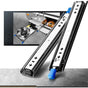 Heavy Duty Drawer Slide With Lock Fixing Drawer Slide 120Kg Load Capacity Ball Bearing 1 Pair (30Cm) V1188-MS-227-0345