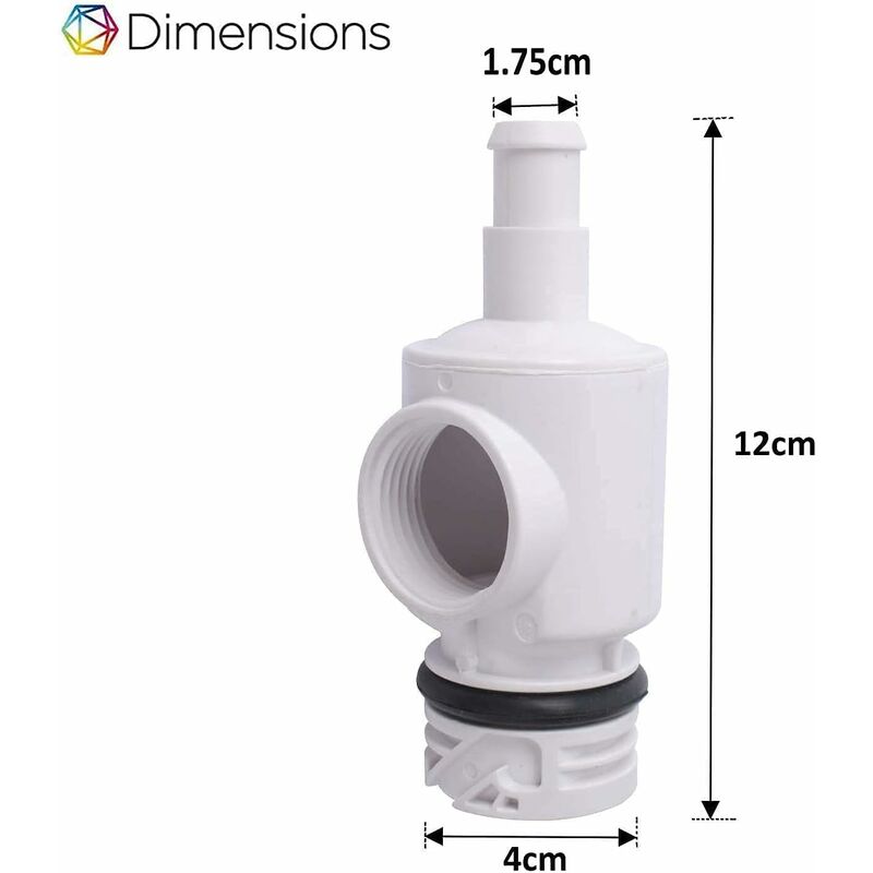 D29 Uwf Quick Disconnect Adapter And Pressure Control Valve 9-100-9002 Compatible With Polaris 180280380 V1188-MS-227-0348