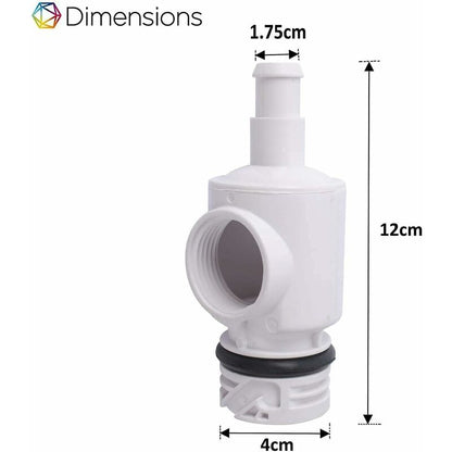 D29 Uwf Quick Disconnect Adapter And Pressure Control Valve 9-100-9002 Compatible With Polaris 180280380 V1188-MS-227-0348