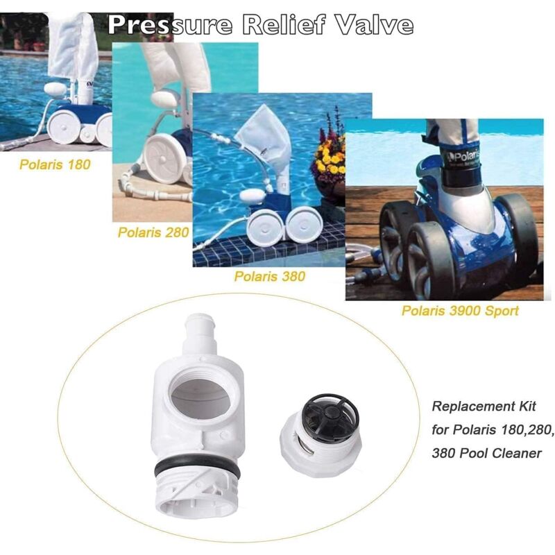 D29 Uwf Quick Disconnect Adapter And Pressure Control Valve 9-100-9002 Compatible With Polaris 180280380 V1188-MS-227-0348
