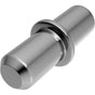 Shelf Peg 5 Mm 100 Units With Ring For Drilling - Shelf Pegs - Shelf Pegs - Pegs - Shelf Peg - 5Mm Solid V1188-MS-227-0349