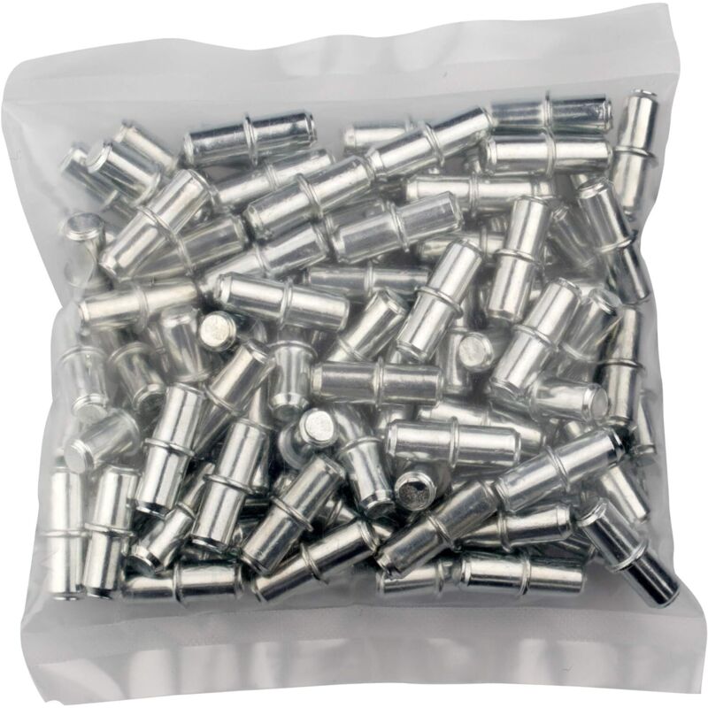 Shelf Peg 5 Mm 100 Units With Ring For Drilling - Shelf Pegs - Shelf Pegs - Pegs - Shelf Peg - 5Mm Solid V1188-MS-227-0349