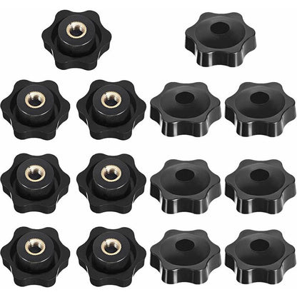 Star Head Clamping Knob, Star Head Clamping Nuts Knob, Clamping Nuts Star Shape Handle, Thread Clamping Knob, V1188-MS-227-0355