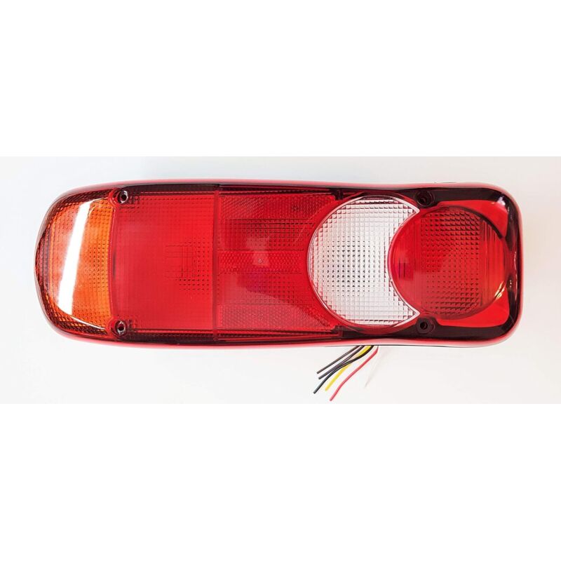 2 pcs Tail Lights Lamp For Truck, Tipper, Tractor, Trailer, Chassis - Universal Bulbs Working In 12V And 24V V1188-MS-227-0357