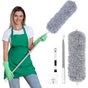 Duster, Telescopic Duster, Microfiber Duster With Stainless Steel Handle, Washable Duster Perfect For V1188-MS-227-0362