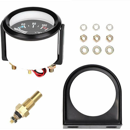Car Water Temperature Gauge Car Water Temperature Gauge Meter Water Temp Meter 2Inch 52Mm V1188-MS-227-0365