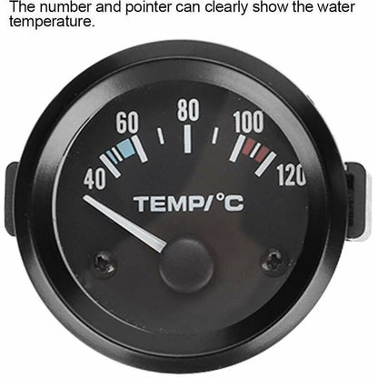 Car Water Temperature Gauge Car Water Temperature Gauge Meter Water Temp Meter 2Inch 52Mm V1188-MS-227-0365