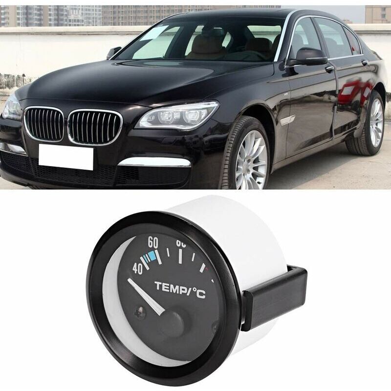 Car Water Temperature Gauge Car Water Temperature Gauge Meter Water Temp Meter 2Inch 52Mm V1188-MS-227-0365