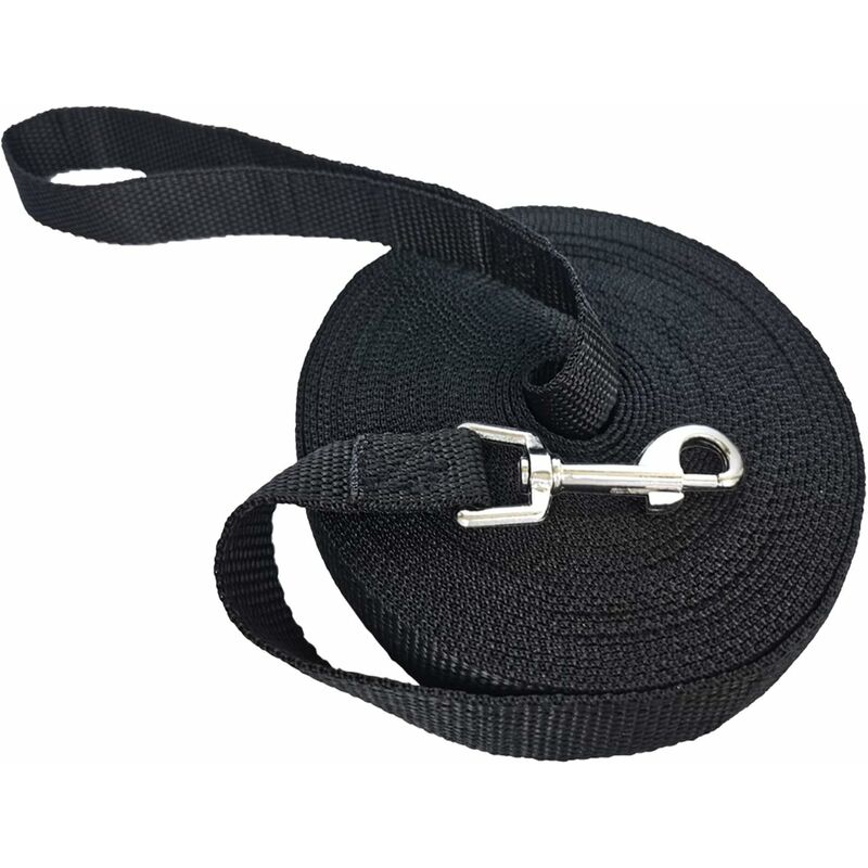 Dog Leash 5M/ 10M / 15M Black, Dog Training Leash, Long Leash For Small To Large Dogs V1188-MS-227-0396