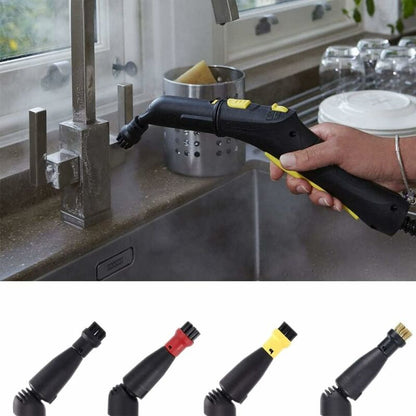 4 Pack Steam Cleaning Brushes, Steam Cleaning Accessories, ROund Brushes Set, For Karcher Sc1 Sc2 Ctk10 Sc3 V1188-MS-227-0397