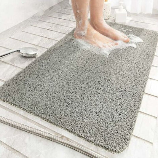 Shower Mat For Indoor Shower, Non-Slip Loofah Bath Mat, Anti-Mold, Anti-Bacterial, Soft Pvc Bath Mat For V1188-MS-227-0403