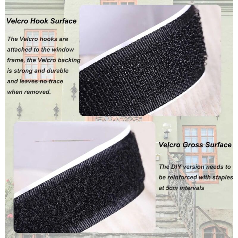 Cat Protection Net, Self-Adhesive Window Screen, Adjustable Insect Mesh, Transparent Mesh For Cat, Mosquito V1188-MS-227-0408