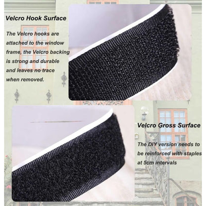 Cat Protection Net, Self-Adhesive Window Screen, Adjustable Insect Mesh, Transparent Mesh For Cat, Mosquito V1188-MS-227-0408