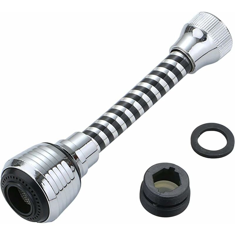 360 Degree Flexible Kitchen Faucet Sprayer, Faucet Nozzle, Kitchen Faucet Head Replacement, Sink Hose V1188-MS-227-0410