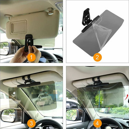 Car Sun Visor Extender, Car Sun Visor Extender Adjustable Car Sun Visor Extension Anti-Glare, For All Cars, V1188-MS-227-0415