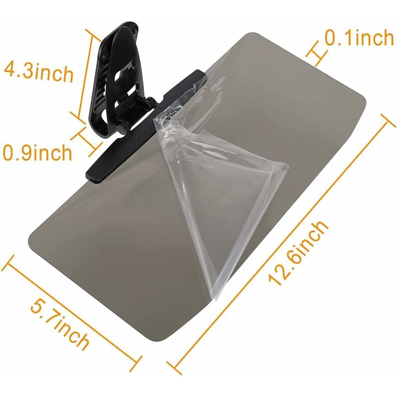 Car Sun Visor Extender, Car Sun Visor Extender Adjustable Car Sun Visor Extension Anti-Glare, For All Cars, V1188-MS-227-0415