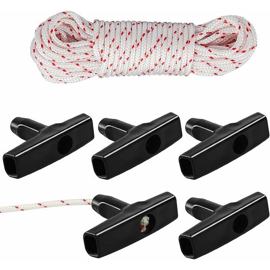 Starter ROpe/Pull Cord (3.5Mm 10M) With Starter Handle, Lawn Mower, Lawn Mower, Chainsaw, Brush Cutter, V1188-MS-227-0427