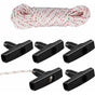 Starter ROpe/Pull Cord (3.5Mm 10M) With Starter Handle, Lawn Mower, Lawn Mower, Chainsaw, Brush Cutter, V1188-MS-227-0427