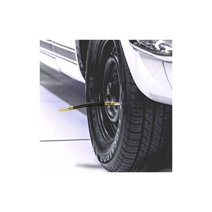 4 pcs Set Tire Valve Extension Flexible Tire Hose Valve 150Mm With 2 Brackets V1188-MS-227-0438