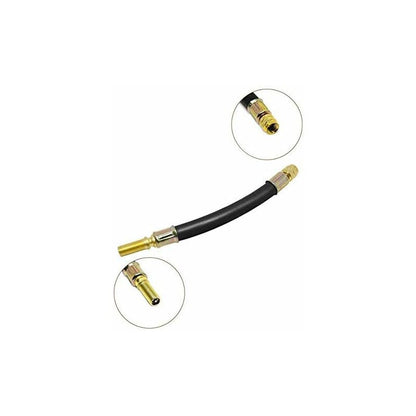 4 pcs Set Tire Valve Extension Flexible Tire Hose Valve 150Mm With 2 Brackets V1188-MS-227-0438