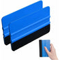2 pcs Plastic Squeegee For Car Sticker Soft Vinyl Film Tinting Tool Soft Felt Scraper (2 pcs) V1188-MS-227-0439