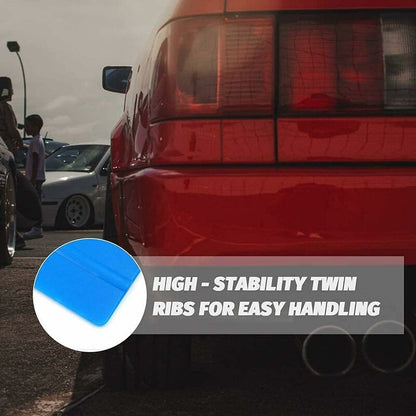 2 pcs Plastic Squeegee For Car Sticker Soft Vinyl Film Tinting Tool Soft Felt Scraper (2 pcs) V1188-MS-227-0439