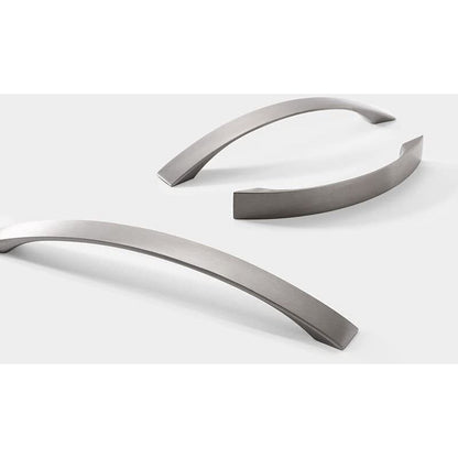 10 pcs Set Kitchen Cabinet Handles - Chrome- Brushed Nickel Door Handles Kitchen Handle Stainless Steel V1188-MS-227-0440