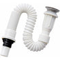 Sink Drain, Space-Saving Drain, Flexible Sink Drain, Sink Drain, Extendable From 40 To 80 Cm V1188-MS-227-0457