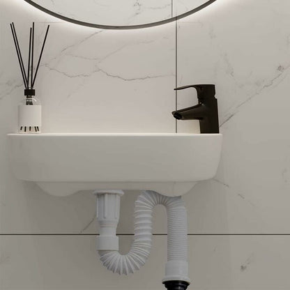 Sink Drain, Space-Saving Drain, Flexible Sink Drain, Sink Drain, Extendable From 40 To 80 Cm V1188-MS-227-0457
