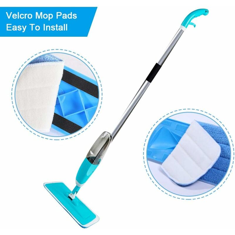 Replacement Cleaning Cover, 3 Pieces Microfiber Mop Cloth Replacement For Mop/Steam Cleaner, Suitable For V1188-MS-227-0459