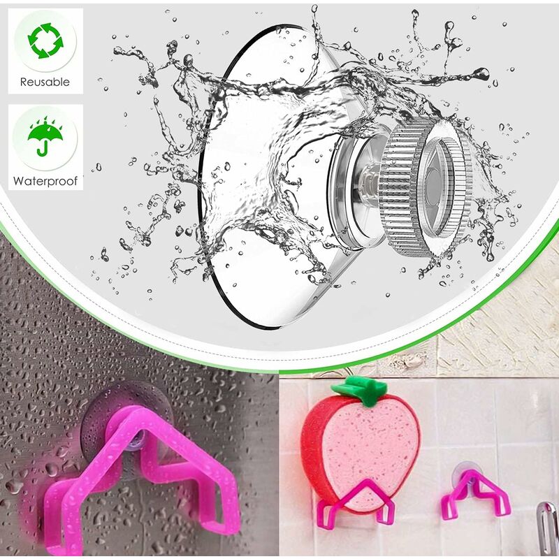 Suction Cup 25 pcs Set Suction Cups 40 Mm M4 - Transparent Suction Knobs With Knurled Nut V1188-MS-227-0463