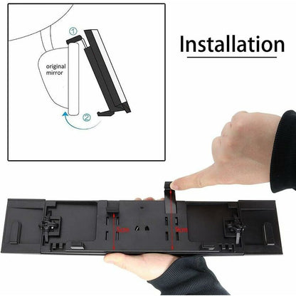 Rearview Mirror, Car Interior Rearview Mirror Wide Angle Car Interior Rearview Mirror Universal Foldable V1188-MS-227-0467