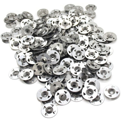 200 pcs 4-Prong Washers For Extruded Plasterboard, Thermal Insulation And Fixed Back Plate 28Mm V1188-MS-227-0468